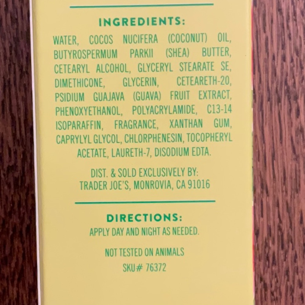 TRADER JOES LIMITED EDITION GUAVA HAND CREAM - Picture 6 of 8